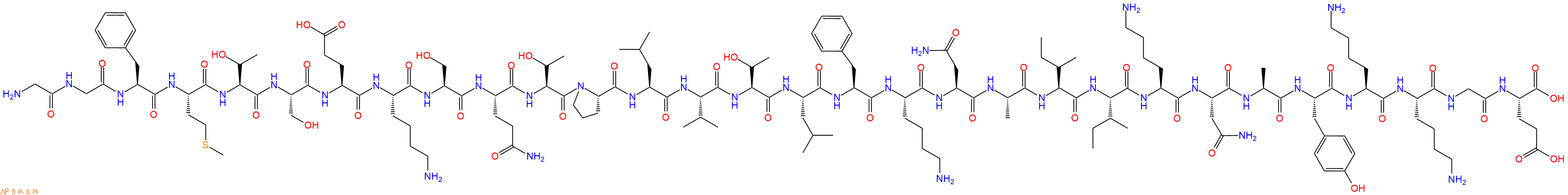 专肽生物产品Des-Tyr1 b-Endorphin, human