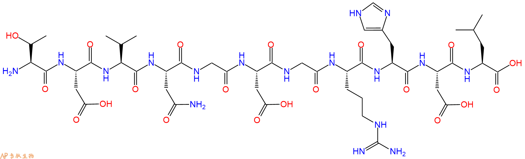专肽生物产品Glycoprotein IIb Fragment (296-306)