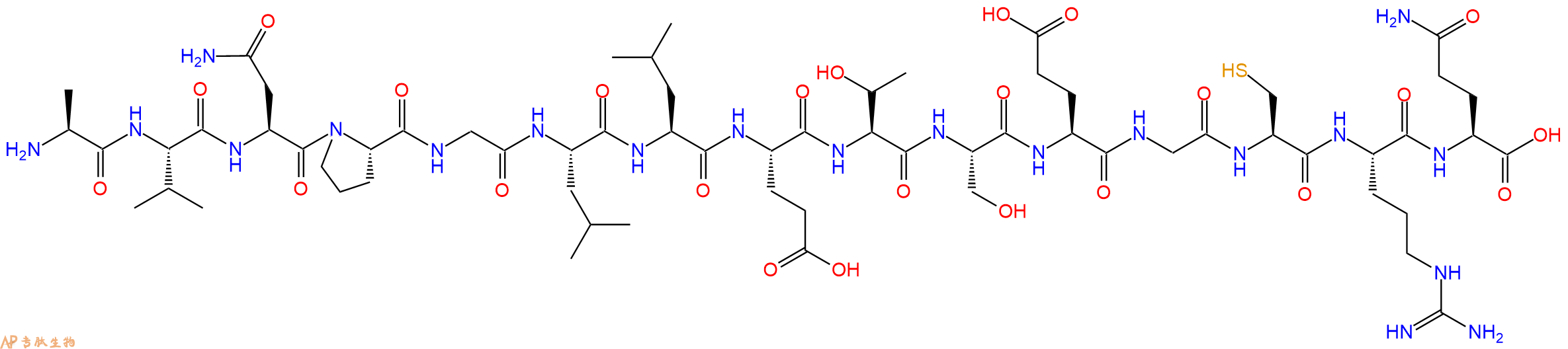 专肽生物产品HXB2 gag #12/aa45 - 59