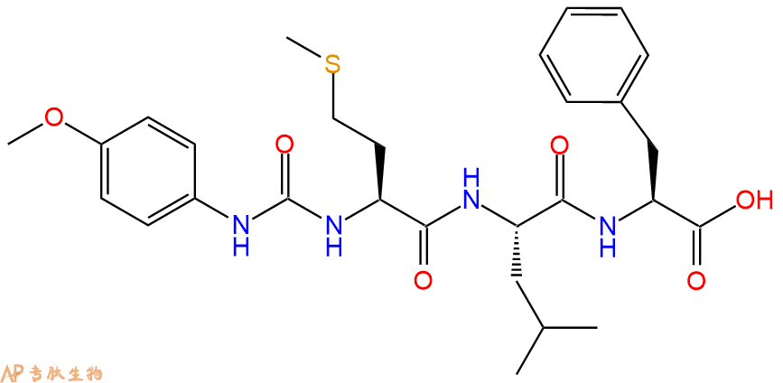 专肽生物产品4-Methoxyphenylureido-Met-Leu-Phe-OH