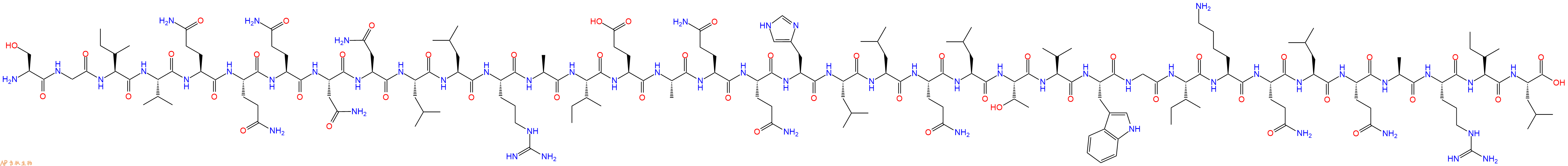 专肽生物产品N36, HR1, gp41 HIV Fragment