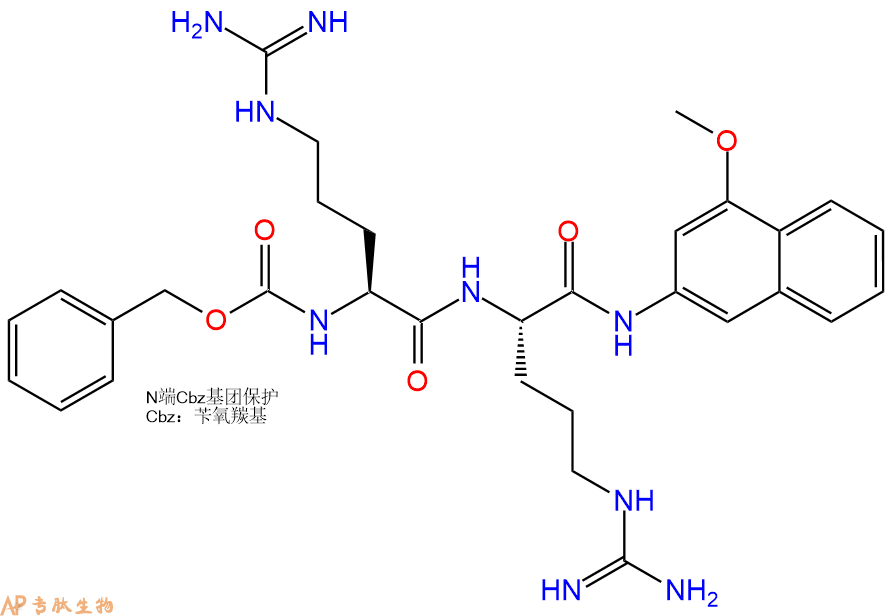 专肽生物产品Z-Arg-Arg-4M&beta;NA acetate salt100900-19-4