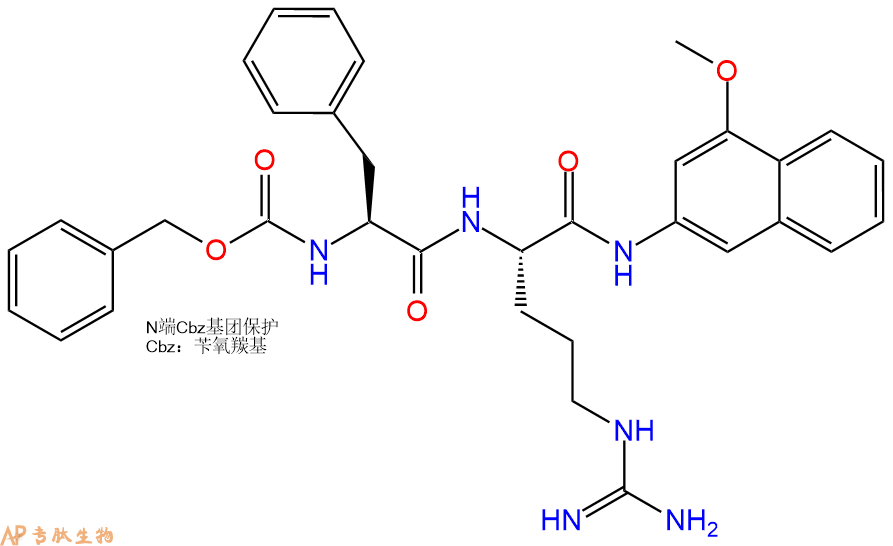 专肽生物产品Z-Phe-Arg-4M&beta;NA &middot; HCl100900-17-2