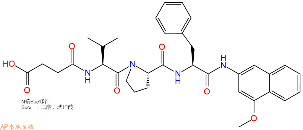 专肽生物产品Suc-Val-Pro-Phe-4M&beta;NA201982-90-3