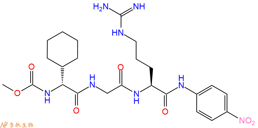 专肽生物产品CH3OCO-D-CHG-Gly-Arg-pNA &middot; AcOH