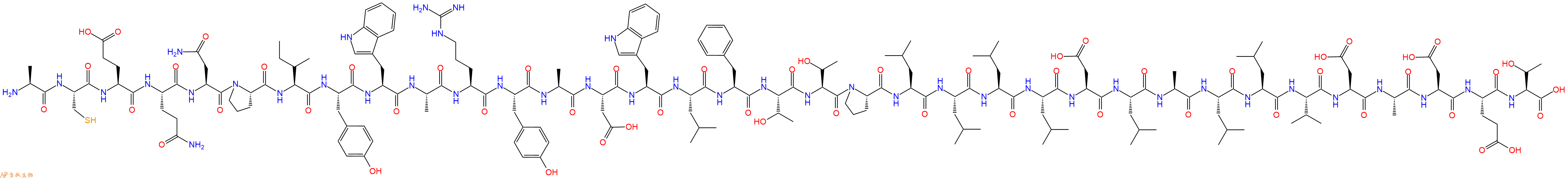 专肽生物产品pH 响应肽：pH-Low Insertion Peptide2293160-09-3